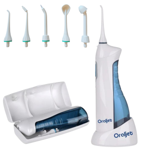 Irrigador Oral Oraljet Portátil p/ Implante Sem Fio Water Flosser OJ750 Bivolt (100-240 Volts)